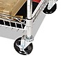 Alera 2-Shelf Wire Mobile Mail Cart, Chrome (ALEMC343722CR)~#|#~C55FCA63-97BA-4C1B-B7826C8096810ADF_sc7