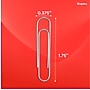 Staples Jumbo Paper Clips, Silver, Non‑Skid, 1,000 Pack – Heavy‑Duty Clips for Thick Documents & Office Filing~#|#~C55FF6D6-8B67-40B8-9BA05FB9D2DD1CEF_sc7