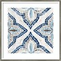 Amanti Art Blue Moroccan Tile by Eva Watts Wood Framed Wall Art Print, 17" x 17" (A42675547098)~#|#~C567124B-7271-4C6C-92C504B0AB2CB9BA_sc7
