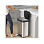 iTouchless SoftStep EXP Stainless Steel Step Trash Can, 13.2-Gallon, Silver/Black (PP13RSB)~#|#~C5795523-4DB5-4FB9-AF92D43DB15BB3A3_sc7