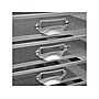 Mind Reader 10-Compartment Metal Mesh File Storage Drawers, Silver (10CABMESH-SIL)~#|#~C59DF80E-FFFC-45BC-B9AE3D192FCC5C76_sc7