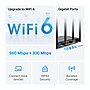 TP-LINK AX1300 Dual Band MU-MIMO WiFi 6 Router, Black (Archer AX1300)~#|#~C5A54225-3190-4259-AE2F67C1E6CDB630_sc7
