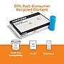 Coastwide Professional 60 Gallon Trash Bag with 30% PCR, 38" x 58", Low Density, 0.8 mil, Blue, 100 Bags/Box (CW62414)~#|#~C5ACA250-BC31-4FBC-84B414CF34EBCA22_sc7