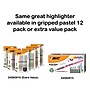 BIC Brite Liner Stick Highlighter, Chisel Tip, Assorted, 24/Pack (BL241AST)~#|#~C5BC5756-1A6C-4C76-A9905AC0E04683A0_sc7