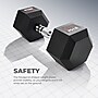 Sunny Health & Fitness Core Fit Hex Style Dumbbells, 5 lb., 2/Set (SF-DB03-5)~#|#~C5C80CA9-C4A3-4BE1-8C605B1073AF4E8A_sc7