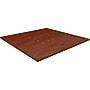 Lorell Essentials Series 42”W x 42”D 1” Thickness Square Table Top, Laminate, Mahogany (LLR87244)~#|#~C5D35246-8971-4D16-83B8D500844A3FA0_sc7