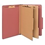 Universal Pressboard Classification Folders, 2/5-Cut Tab, 2" Expansion, Legal Size, Red, 10/Box (UNV10280)~#|#~C5D59DA3-17BA-442A-AA888B90158444A7_sc7