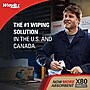 WypAll PowerClean X80 Cloths, 11.1" x 16.8", White, 152 Sheets/Box (41044)~#|#~C5DA5C52-D1C0-4ADD-9F72571A594A9057_sc7