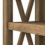 Bush Furniture Key West 66"H 5-Shelf Bookcase with Adjustable Shelves, Reclaimed Pine Laminated Wood (KWB132RCP-03)~#|#~C5DE81BA-8325-4F82-AE1596C352944DDD_sc7