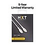 NXT Technologies™ 6 Ft. Braided USB-C Cable, White (NX60470)~#|#~C5E09B78-5629-49D1-93DAA8890D96BD6F_sc7