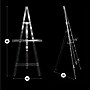 Excello Brands Easel Stand, 56", Clear Acrylic (EB-ACRYL-ESL-CL56)~#|#~C5E33BE6-A46F-4786-9999779F53588288_sc7