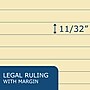 Roaring Spring Paper Products Recycled Legal Pad, 8.5" x 11.75", 40 Sheets/Pad, Canary (74712)~#|#~C5ED606E-57E8-4E7E-98F4183D10E8FEA0_sc7
