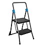 Cosco Commercial 2-Step Folding Stool, 300 lb Capacity, Gray (CSC11829GGB)~#|#~C5F12D8C-1CF7-47E8-92ACBA62EE616DAA_sc7