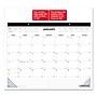 2024 Universal 22" x 17"  Desk Pad Calendar, White/Black Sheets, Black Binding (71002)~#|#~C5F99337-702F-4FCF-900BD0850794EAB4_sc7