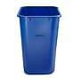 Coastwide Professional™ Plastic Indoor Recycling Container Without Lid, Blue Soft Molded Plastic, 7 Gallon (CW56432)~#|#~C5FA86D6-0C3D-4919-B8EA97674EB8AC7E_sc7