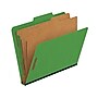 Pendaflex Pressboard Classification Folder, 2-Dividers, 2 1/2" Expansion, Letter Size, Dark Green, 10/Box (24133P)~#|#~C623155D-6756-4038-88EE7EEFABE3754D_sc7