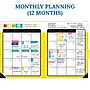 Carson Dellosa Education Happy Place Undated Lesson Planner, 10.9" x 8.9", 128 Pages (CD-105034)~#|#~C66B757D-E59D-4DD1-991882C3CC40CFC1_sc7