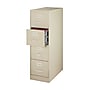 Staples Heavy Duty 4 Drawer Vertical File Cabinet, Legal Size, 51.97"H x 18"W x 26.5"D, Putty (59604/25416)~#|#~C66BA946-0FBC-4523-B508E0C84DC5F595_sc7