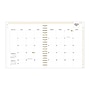 2027 Blue Sky Day Designer Rugby Stripe 8" x 10" Calendar Year Daily & Monthly Planner, Plastic Cover, Black/White (142098-27)~#|#~C676A340-5125-4755-B90EE49C736E711C_sc7