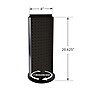 Azar Displays 20”H x 8”W Pegboard Counter Display with 16 4" Hooks, Black (700508-BLK-4C16)~#|#~C691439F-CB9A-4F32-A3870E7622D8F890_sc7