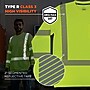 Ergodyne GloWear 8370 High Visibility Long Sleeve T-Shirt, ANSI Type R Class 3, Lime, 2XL (22256)~#|#~C6982E72-08B9-406B-BBFBBF4A13032F3C_sc7