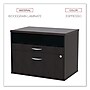 Alera®,  Open Office Series Low File Cabinet Credenza, 29 1/2 x 19 1/8 x 22 7/8, Espresso~#|#~C6B9C1C2-C3F3-4058-A892CA3B0C44F20B_sc7