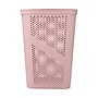 Mind Reader 15.85-Gallon Slim Laundry Hamper with Lid, Plastic, Pink (HBIN60-PNK)~#|#~C6BEC9DC-40E0-4470-98F11EA01F8779A9_sc7