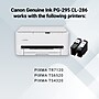 Canon PG-295XL/CL-286XL Black/Tri-Color High Yield Ink Cartridge and Paper Bundle, 2/Pack (7164C005)~#|#~C6F59E4E-757B-41DE-903573EE320A19A0_sc7