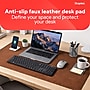 Staples TECH Anti-Slip Faux Leather Desk Pad, 31.5" x 15.7", Brown (ST62544)~#|#~C7189564-8A01-4035-9E87653F80CE9048_sc7