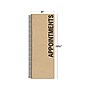 Global Printed Products 5" x 13.5" Daily Appointment Book, Kraft, 2/Pack (SPLS-0083)~#|#~C71A007D-CC0D-4DA9-BBF000A115304232_sc7