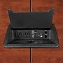 Regency Array 120"W x 48"D Conference Table with Grommet, Cherry/Black (ACT12048CHBK)~#|#~C71BD970-9631-47EF-983511B479A9AF31_sc7
