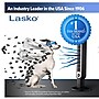 Lasko 18" 3-Speed Oscillating Cyclone Pedestal Fan with Remote and Timer, Black (1843)~#|#~C7261CF5-B818-4A24-8A90CAB9DD186309_sc7