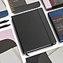 Staples Pro120 Elite™ Hardcover Journal, 8" x 10", Narrow Ruled, Black, 195 Pages (ST63364)~#|#~C72624A0-388D-4C15-A73FF95084398644_sc7
