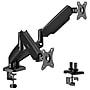 Mount-It! Adjustable Dual Monitor Desk Mount with Gas Spring Arms, Up to 32" Monitor, Black (MI-1882BLK)  ~#|#~C73426B9-E43B-43FB-BD41040650211AF7_sc7
