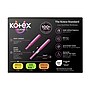 U by Kotex Click Regular Absorbency Compact Tampon, Plastic Applicator, Unscented, 32/Pack (51583)~#|#~C739F311-63E2-481B-8381FD9A54E8CBCD_sc7