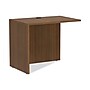 Alera® Valencia Series Reversible Return/Bridge Shell, 35w x 23 5/8d x 29 1/2h, Modern Walnut~#|#~C74554FE-17DE-490D-86E23F67EF751F4B_sc7