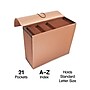 Staples Heavy Duty Reinforced Expanding Wallet, Flap & Cord Closure, Letter Size, Brown (ST595372)~#|#~C7581359-0C22-4585-9E41631EE7C05E3D_sc7