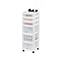 Iris 6-Drawer Standalone Cart, White/Translucent White (585008)~#|#~C75E7176-64BE-4DED-96A0F02BF9FF44D2_sc7