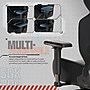 Sharper Image SGX300 Ergonomic Racing Gaming Chair, Black (52914-BLKWHT)~#|#~C76B3A1E-28D1-4AD2-B58403E435CE806A_sc7