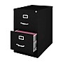 Staples Heavy Duty 2 File Drawers Vertical File Cabinet, Black, Legal, 26.5"D (13447D)~#|#~C76DA951-AEAE-4453-9839C5BE834279C5_sc7