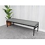 Lesro Avon 3-Seat Bench, Open House Asteroid/Black (AV3001.SBK-01OHAS)~#|#~C7804079-7029-4FC6-8FE3E0972A9D2D35_sc7