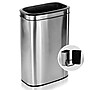 Alpine Industries Stainless Steel Trash Can with Liner, 10.5 Gallon (ALP470-40L)~#|#~C78543AB-9BE7-4657-9607ABFF8F383EBA_sc7