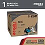 WypAll PowerClean X80 Fabric Cleaning Wipers, 16.8" x 12.5", Blue, 152 Wipers/Box (41041)~#|#~C786B84C-04BD-4BDE-A1FD463DD2D7FC27_sc7