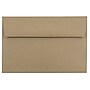 JAM Paper A9 Booklet Envelope 5 3/4" x 8 3/4", Brown Kraft, 100/Pack (LEKR875d)~#|#~C7B93B3B-5953-4254-9E86855CB5E5F6D8_sc7