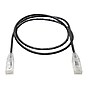 Tripp Lite 2' CAT-6 Ethernet Cable, 28 AWG, Black (N201-S02-BK)~#|#~C7BE5396-9E99-4850-867AF570B94B5107_sc7