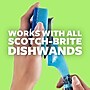 Scotch-Brite Non-Scratch Dishwand Refill, Blue, 2/Pack (483-12)~#|#~C7D030B0-37C3-43B5-9B9BA7B2357D2FB7_sc7
