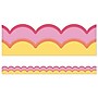 Carson Dellosa Education Happily Ever Elementary Retro Remix Warm Waves Scalloped Borders, 3" x 3', 13/Pack, 6 Packs/Bundle~#|#~C7E0C7D2-7891-4815-A1624EA7B4E3E920_sc7