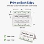 Avery Rectangle Tent Cards , 2-1/6" x 4", Textured Matte, 200 Labels/Pack (95330)~#|#~C7F1C19E-AA5B-4E31-BE8908648C761C3F_sc7