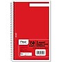 Mead Spiral 3-Subject Notebooks, 5.5" x 9.5", College Ruled, 150 Sheets, Each (06900)~#|#~sp38165412_sc7