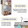 Whitmor Hanging Shoe and Sweater Organizer, Gray (5455-9667)~#|#~C806C7F5-F80D-493E-B39C54462E1B5B34_sc7